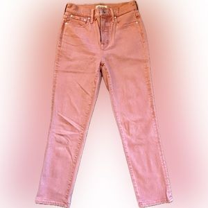 Madewell Perfect Vintage Botanical Dyed Jeans